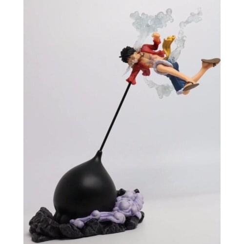 26cm Anime One Piece Luffy Combat form PVC Action Figure Collection Model Toy