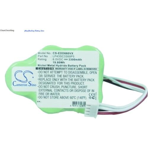 Cameron Sino 3300mAh Battery for COD 35601130, RB001, LP43SC3300P5 For Ecovacs Deebot D650, D660, D680, D710, D720, D730, D760