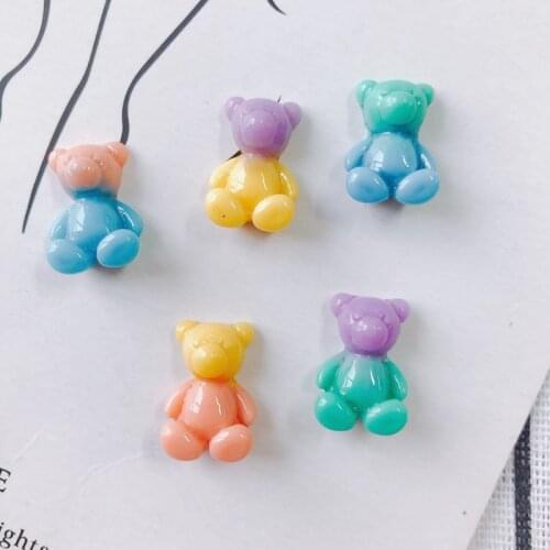 DIY jewelry accessories three-dimensional color matching bear jewelry accessories materials