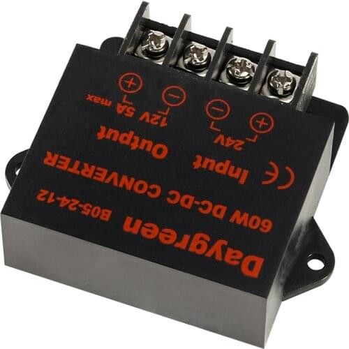 12V to 5V 10A 24V to 5V 3A 5A 10A 15A DC Converter Regulator Car Step Down Reducer 12V/24V to 5V 3A 5A 10A 15AMP