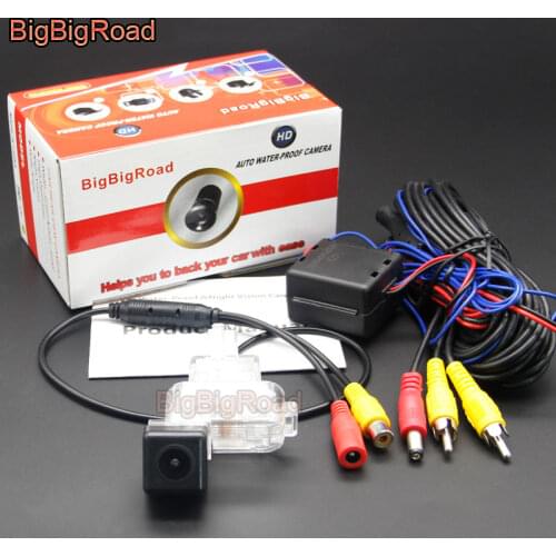 BigBigRoad For Mazda 6 3 Mazda6 Mazda3 2009 -2013 Car HD Rear View Parking CCD Camera Auto Backup Monitor