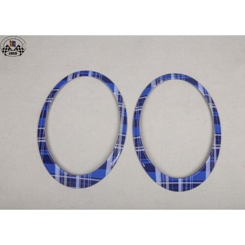 Brand New ABS Plastic UV Protected Head&Rear Light Cover Mini Ray Style Black Color For mini cooper R56 R58 R57 R59 (4 Pcs/Set)