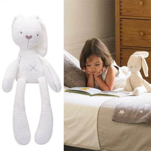 Bear Rabbit Elephant Toys 0-12 Month Infant Sleeping Cute Bunny Bed Stroller Plush Doll Pram Kid Animal Hanging Ring Toy игрушки