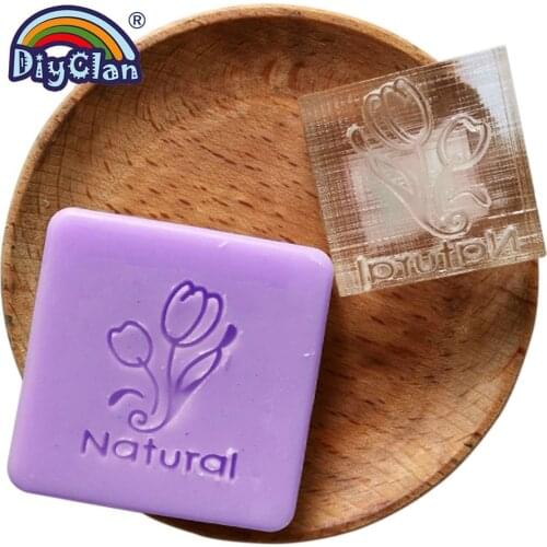 DIY resin chapter Artificial soap making of pure nature flower handmade Resin stamp chapter two rose diy patterns Z0142HZ