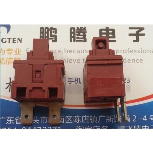 Push button switch, 2 feet 4 feet self-locking key, vacuum cleaner / water heater self-locking switch, power switch