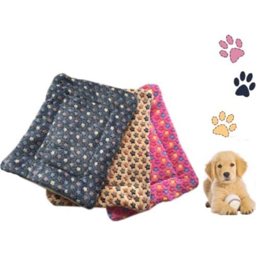 Soft Pet Mat Warm Pet Dog Cat Mattress Coral Fleece With Flannel Mix Pet Blanket Small Medium Large Dog Cat Durable Pet Supplies