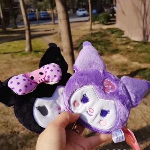 NEW Hobbies Stuffed Animals Plush Movies Kuromi Cinnamorol Mymelody Coin Purse Storage Bag Cute Charming Toys for Children Gift