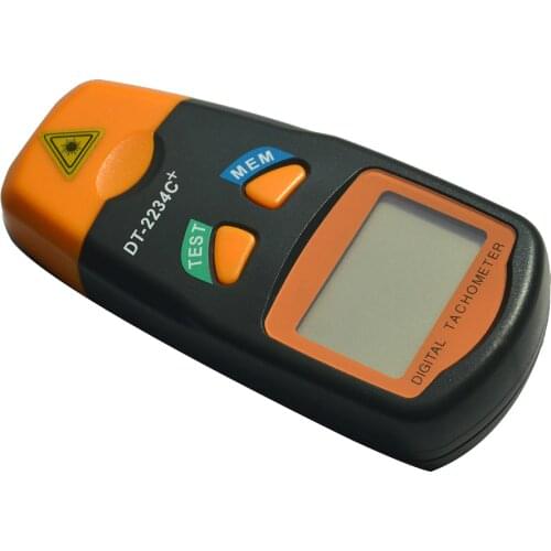 New Handheld Digital Photo Tachometer RPM Meter 2.5-99999 RPM High Accuracy LCD Noncontact Motor Lathe Photoelectric Speedmeter