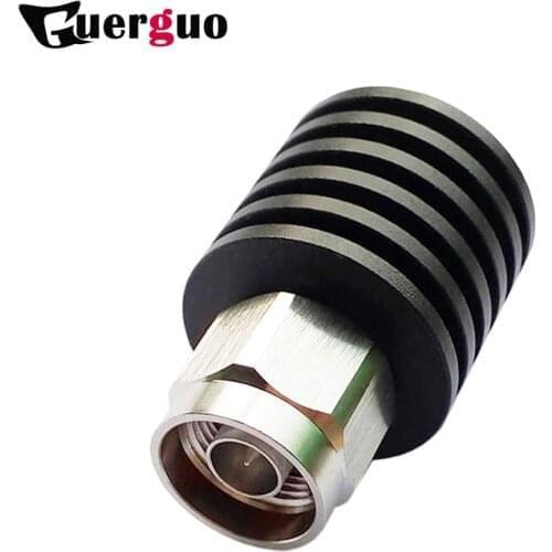 10W N Male Plug RF Coaxial Termination Dummy Load 3GHz 50ohm Nickel Plated RF Accessories
