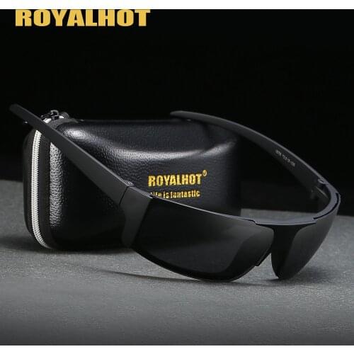 RoyalHot Men Women Polarized Cool Frameless Sports Sunglasses Vintage Sun Glasses Retro Eyewear Shades Oculos Male spt009