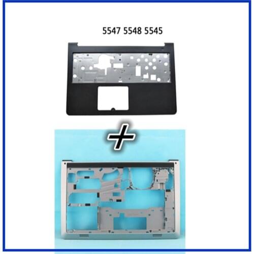 Palmrest Upper Cover keyboard housing topcase For Dell 5547 5548 5545 Bottom Base Cover body Carcass