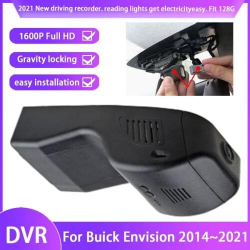 2K Full hd 1600P car driving recorder DVR Wifi Video Recorder Dash Cam Camera Easy to install For Buick Envision 2014 To 2021
