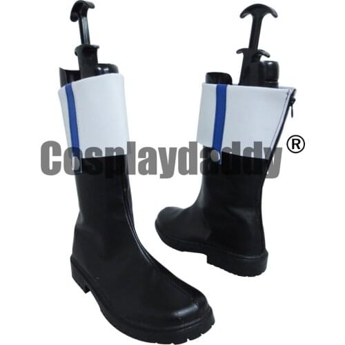 Yozakura Karutetto Ao Nanami Black Halloween Cosplay Boots S008