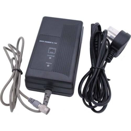 Brand NEW Q-75E Q75E charger for Nikon BC-65 /BC-80 battery total stations 4pin