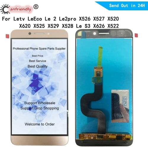 For Letv LeEco Le Pro3 X720 X722 X727 LCD Display+Touch panel Screen Replacement Digitizer module Assembly glass repair lcds