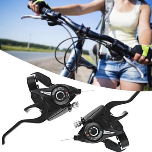 1Pc Grip Bicycle Derailleur Bike Gear Grip Shift Levers Bicycle Left Right 3 7 Speed Trigger Handlebar MTB Mountain Bike Shifter