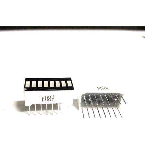 10pcs LED Bar Display 8 Segment RED Array Numbers LED Display Bar Graph Segment Red