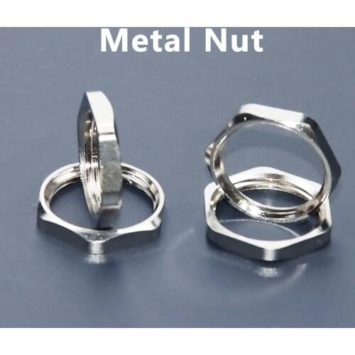 Metal Nut Metric Thread Lock Nut Use For Screw Fixing Nickel Plate Brass Standard Screw Nut M8/10/12/14/16/18/20/25/32/40/50*1.5