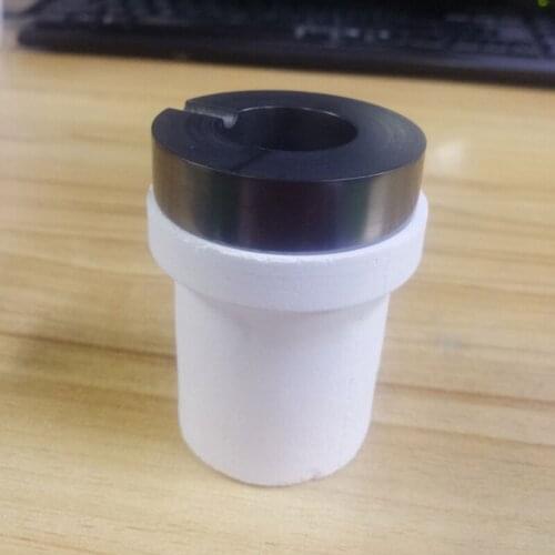 2Pcs 300g Graphite Quartz Melting Crucible Gold Silver Furnace Casting Cups Kit