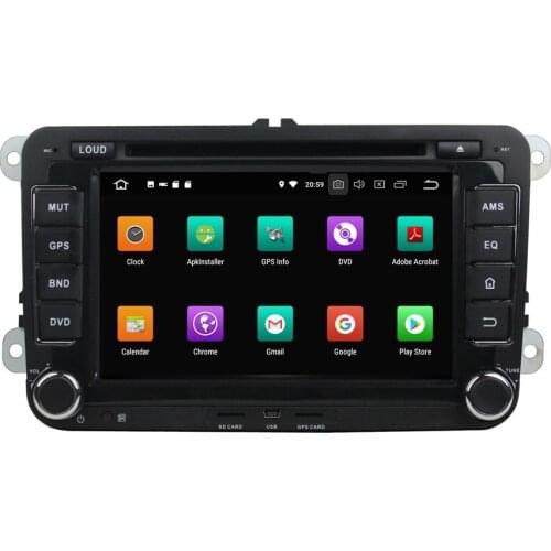 7" 2 Din Android 10.0 Car Multimedia Player For SKODA SUPERB FABIA 2005-2009 Car Audio 8 Core Stereo 1024*600 Radio DVD Player