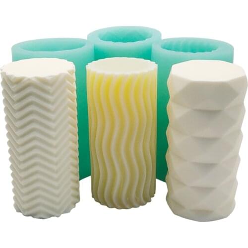 Clay Resin Mold Silicone Candle Casting Mould for Cake Decoration durable washable reusable Easy to Demold gifts for family