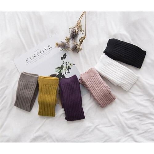 Baby Toddler Kids Boys Girls Cotton Kintted Warm Pantyhose Knitwear Stockings Tights 0-5Y