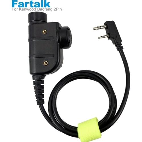 Walkie Talkie Tactical PTT For Baofeng UV-5R BF-888S UV5R GT-3TP Kenwood TK-3107 TK-3207 PUXING PX-777 Silynx Chest PTT Radio