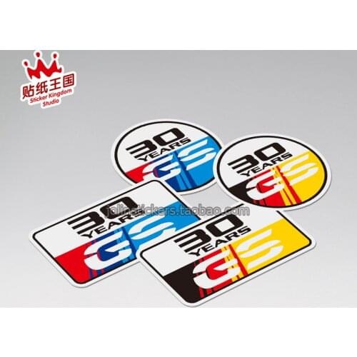 2 Pics For C400 F650 F700 F750 F800 F850 R1200GS R1250GS ADV 30 Years Anniversary Helmet Motorcycle Motocross Decal Sticker 21