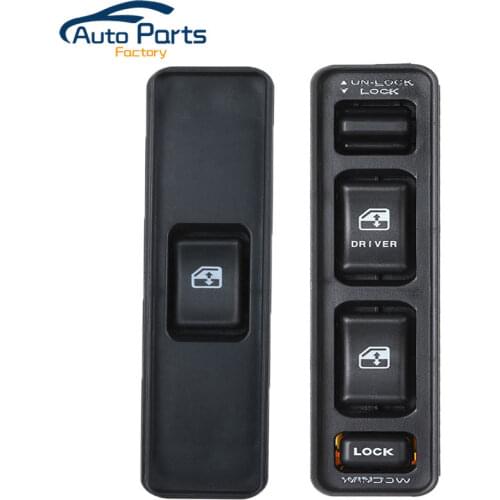 Front Driver and Passenger Side Electric Controller Window Switch For Suzuki Vitara 1992-1998 37990-60A00 & 37995-60A00