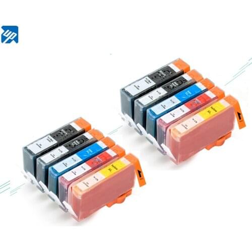 UP brand 10pcs compatible ink cartridge for hp178 5510 5515 6510 7510 B109a B109n B110a B209a B210a 3070A with chip full ink