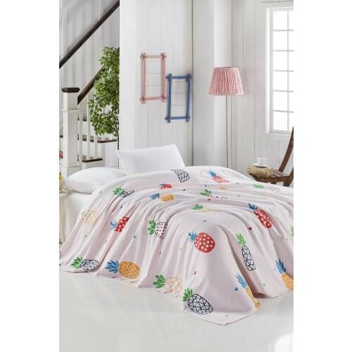 PIQUE Bed Linen Quilt Modern Summer Cotton Bed Linens For Summer Coverlet Queen Size Covers Bedclothes Duvet Cover Pineapple
