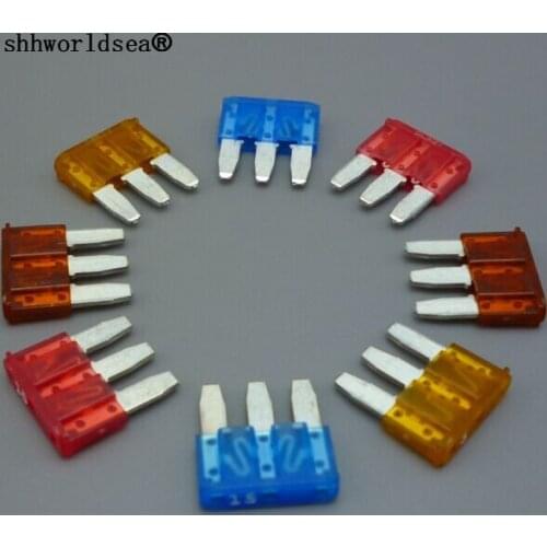 Shhworldsea Micro3 Fuse 3Pins High Quality Automotive Car Fuse for JEEP 5A 7.5A 10A.15A