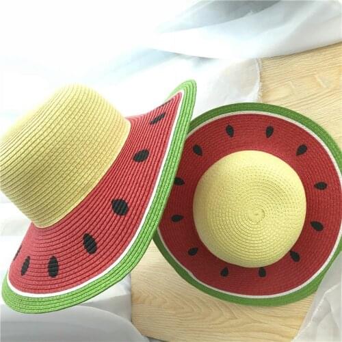 2021 New Sun Beach Straw Hats Wide Brim Summer Caps Parent-Child Girls Ladies hat chapeau de paille panama for women kids cap