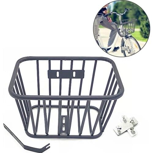 Bicycle Cycling Basket Front Basket For Xiaomi Electric Scooter Electric Scooter Vegetable Basket Bracket Scooter Accessory Bike