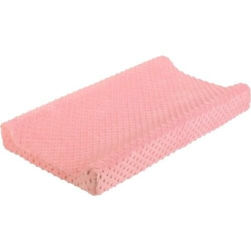 1pc 7 Colors Soft Safety Baby Changing Station Cover Touching Massage Table Changing Cover Super Soft Bubble Removable Cover