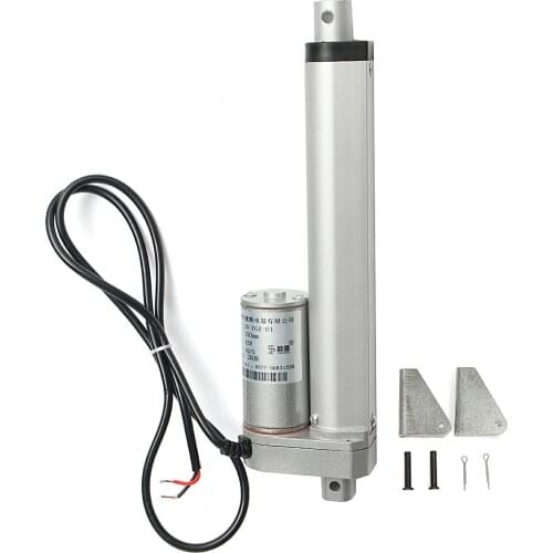 DC 12V 200N 50-300mm Stroke Tubular Motor Linear Actuator Motor