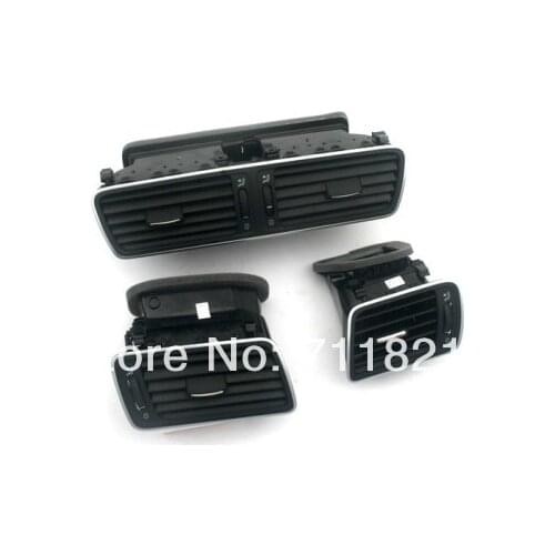 Car Styling Chrome Dash Air Vent Kit For Volkswagen For VW Passat B6