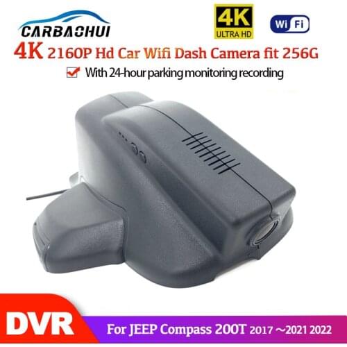 Car DVR Wifi Video Recorder Dash Cam Camera For JEEP Compass 200T 2017 2018 2019 2020 2021 high quality Night vision full hd