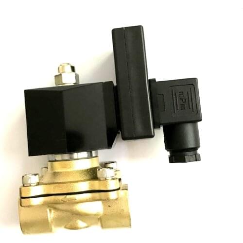 Free Shipping 2017 NEW 1/2" Electricity Saver Solenoid Electric Solenoid Valve Water Air AC220V 2W160-15-ESM