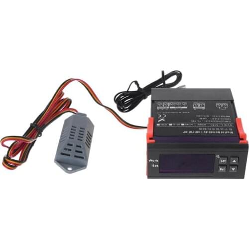 220V Digital Air Humidity Controller Meter Humidity Sensor Higrometre Hygrostat Station Meteo 1% ~99