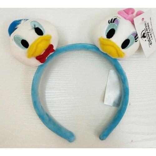 Disney Hair Band Donald Duck Cartoon Character Image Headband Girl Cute Style Beam Headbands Birthday Gift