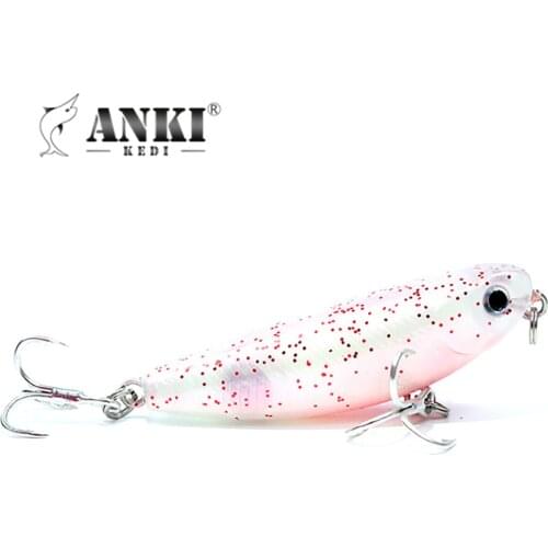ANKIKEDI Topwater Fishing Lure Floating Pencil Hard Bait 50mm 5g Mini Pencil Artificial Hard Baits Bass Trout Wobbler Rockfishig