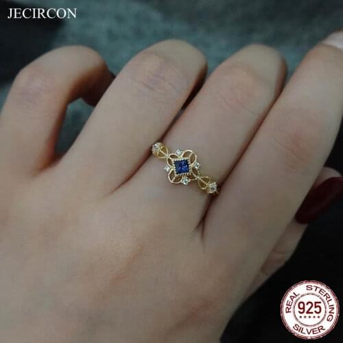Кольца с сапфирами JECIRCON China At AliExpress