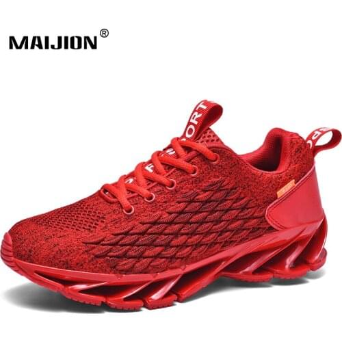 Fashion Men Running Shoes Breathable Mesh Adult Outdoor Sneakers No-slip Athletics Trainers Comfortable Sport Walking Jogging