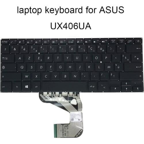 Replacement keyboards Backlit keyboard for ASUS UX406 UA FR French GK Greek black laptops KB 0KNB0 2628FR00 2628GR00 sale