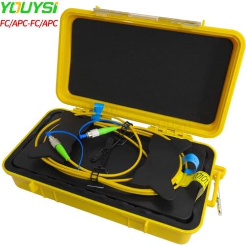 FC/APC-FC/APC OTDR Dead Zone Eliminator Fiber Rings 0.5km 2Km Fiber Optic OTDR Launch Cable Box 1km SM 1310/1550nm