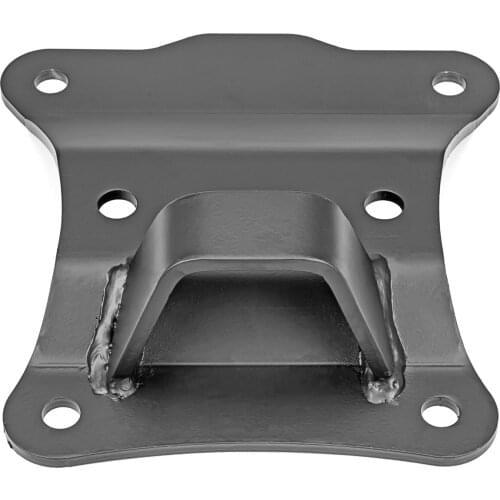 UTV Parts For Can-Am 2017-2021 Maverick X3 All Sub Models Rear Radius Rod Pull Tow Hook Plate Heavy Steel Powder Coated Black