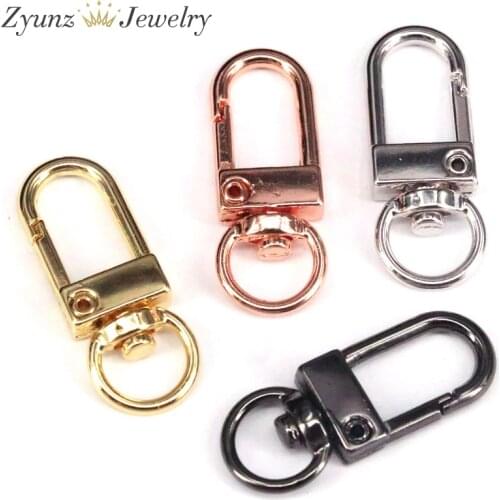 10PCS, Snap Hook Trigger Clips Buckles For Keychain Lobster Lobster Clasp Hooks for Necklace Key Ring ClaspDIY Making