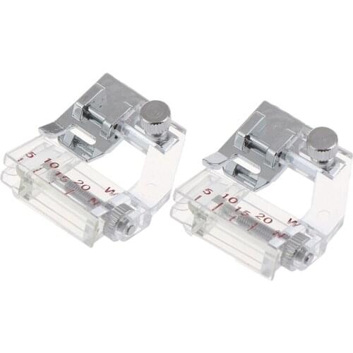 1Pc Adjustable Cloth Edge Presser Foot Home Adjustable Bias Binder Presser Foot Feet For Sewing Machines