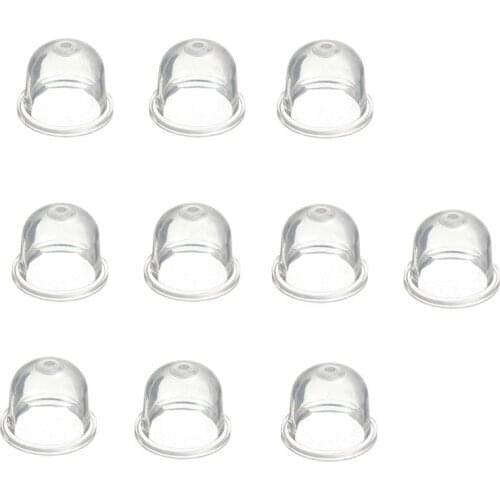 10Pcs Carburetor Spare Parts Bulbs Cap Small Fuel Pump For Homelite Echo Stihl Ryobi Poulan Zama